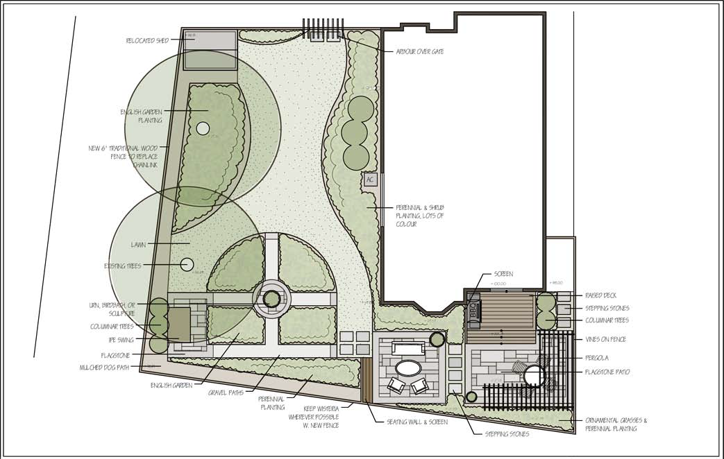 452 Camden Circle, Landscape Concept 2